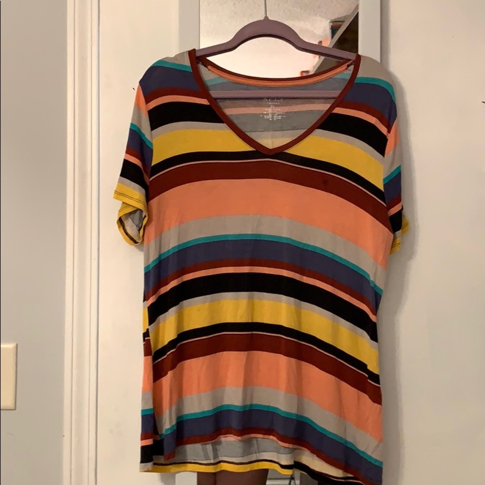 Apt 9 stripe tee